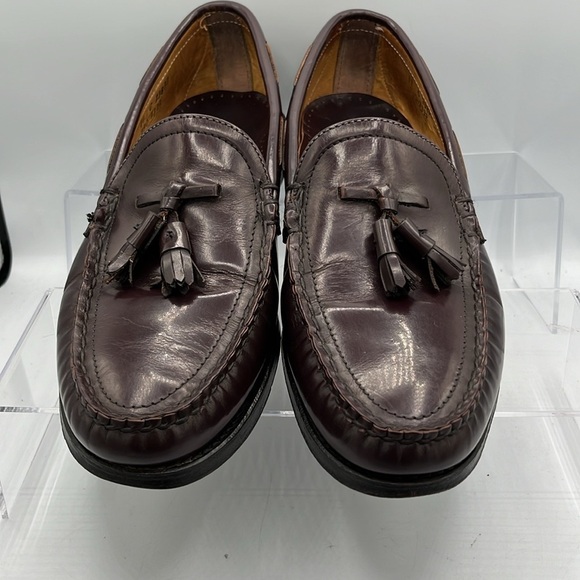 Sebago Loafers Men's 11 C Cordovan Leather Tasseled Casual - Picture 8 of 8
